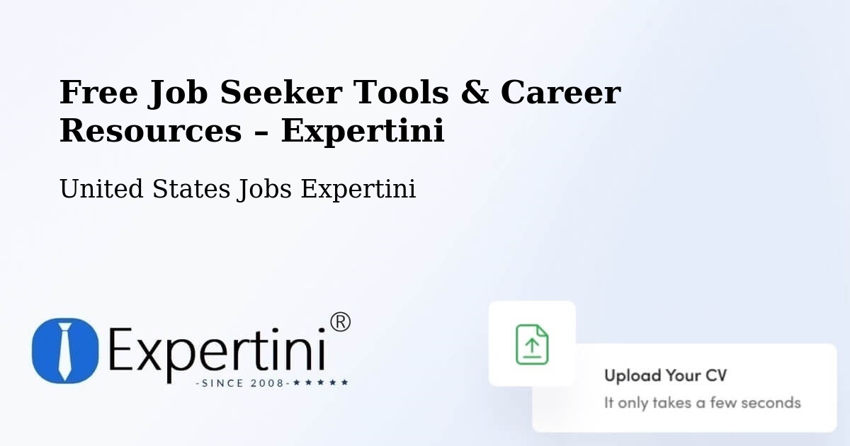 Free Job Seeker Tools & Career Resources – Hobbs - Hobbs, United States Jobs Expertini