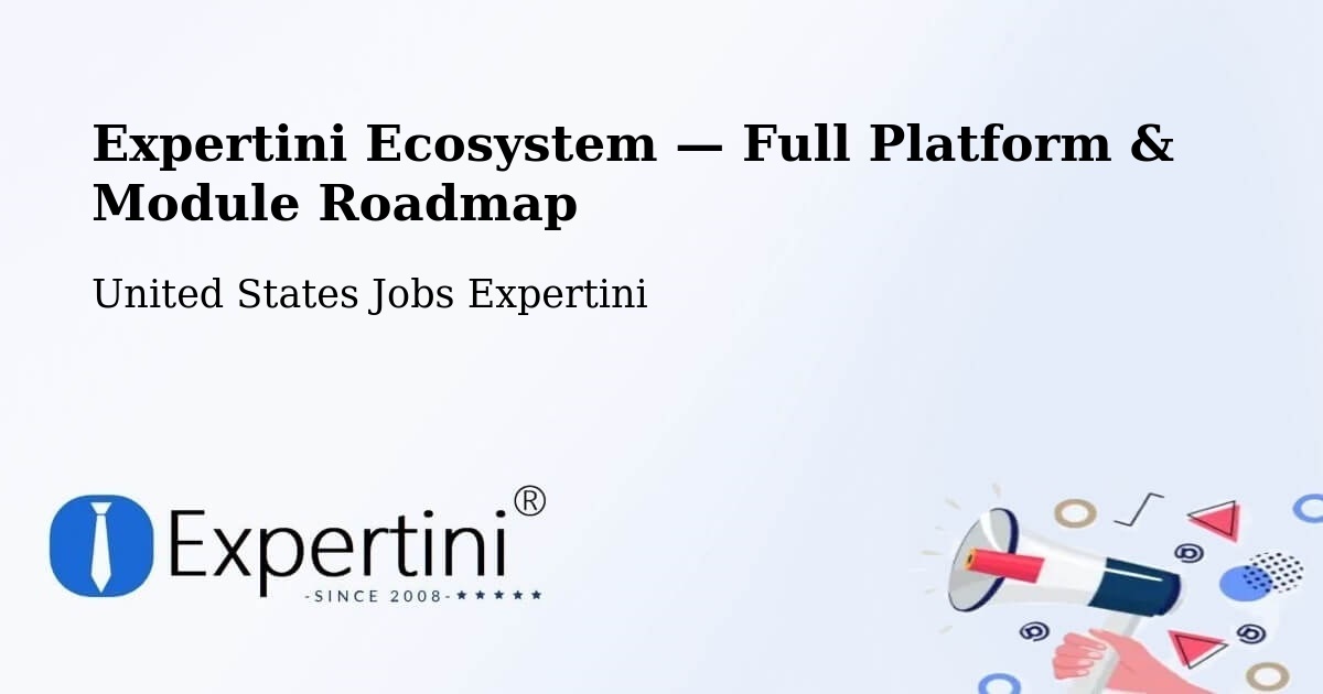 Expertini Ecosystem — Full Platform & Module Roadmap – Hobbs